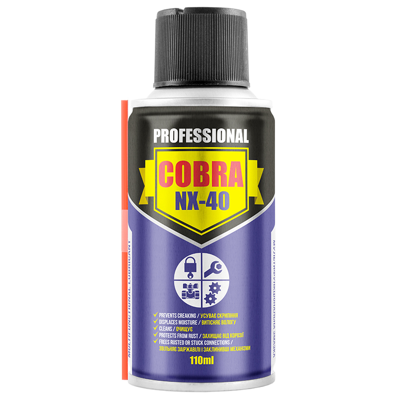 Спрей багатофункціональний Nowax MULTIFUNCTIONAL LUBRICANT COBRA, 110мл